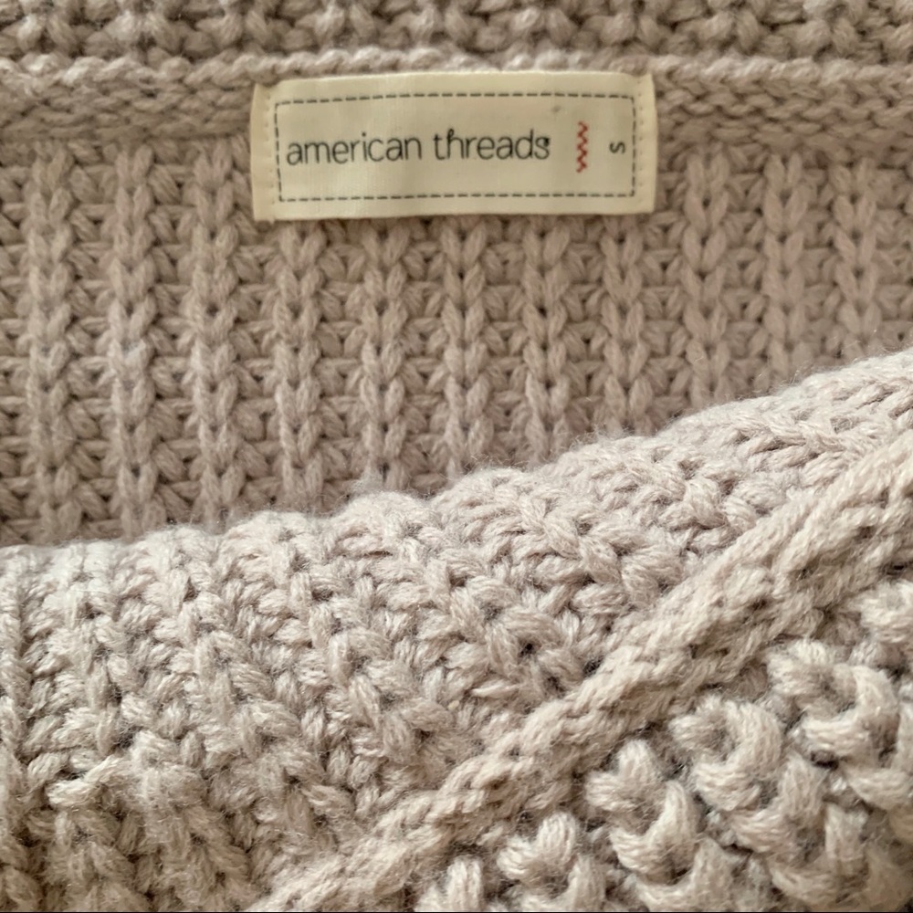 Off the Shoulder Chunky Sweater - Picture 2 of 5